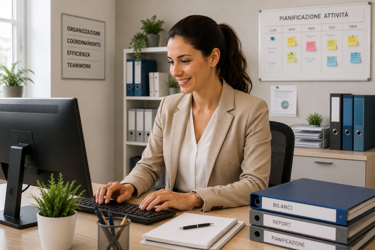 Immagine 📋 Coordinatore Amministrativo Perfezionamento professionale per assistenti ammin