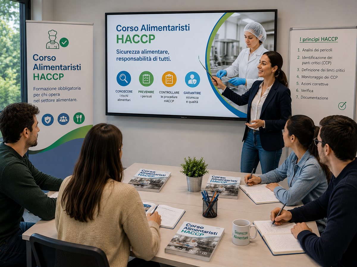 Immagine 🍎 Corso per Alimentaristi HACCP Formazione obbligatoria per chi lavora nel setto