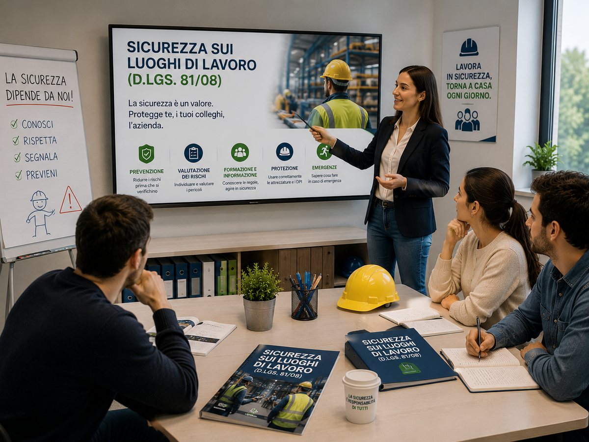 Immagine ⚠️ Sicurezza sui Luoghi di Lavoro - D.Lgs. 81/08 Corso obbligatorio per dipenden